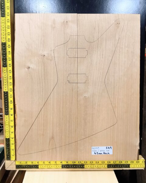 American Red Alder 2 Piece Body EXPLORER SIZED SET