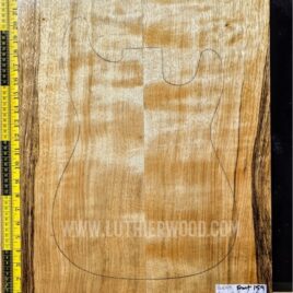 White Limba / Korina Two Piece Body Blank