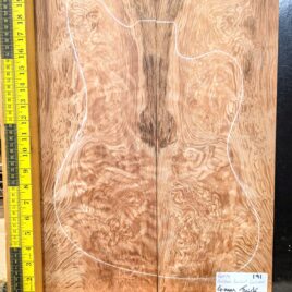 Ancient Quilted Redwood Bookmatched Guitar Top Set