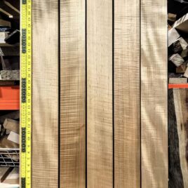 Roasted Flame Maple Guitar & Bass Making Neck Blank