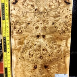 Poplar Burl Bookmatched Top Set