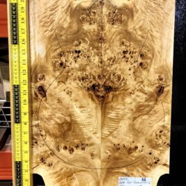 Poplar Burl Bookmatched Top Set