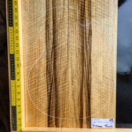 Ripple Black Limba / Korina Bookmatched Top Set