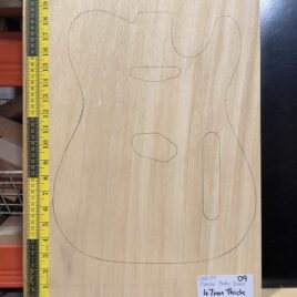 Obeche One-Piece Body Blank