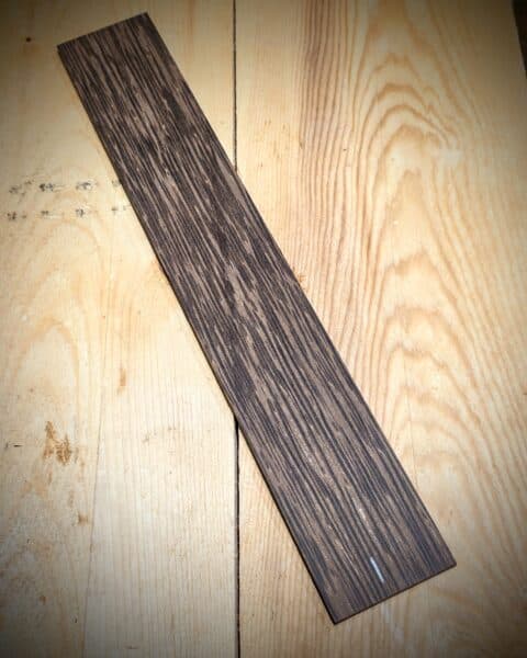 Black Palm Fingerboard Blank