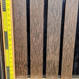 Black Palm Fingerboard Blank