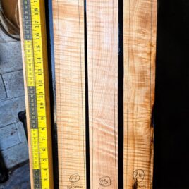 Flame Maple Guitar Fingerboard Blank