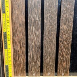 Black Palm Fingerboard Blank