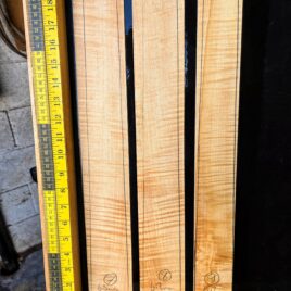 Flame Maple Guitar Fingerboard Blank