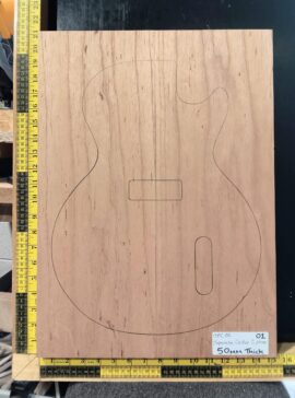 Japanese Cedar Two Piece Body Blank