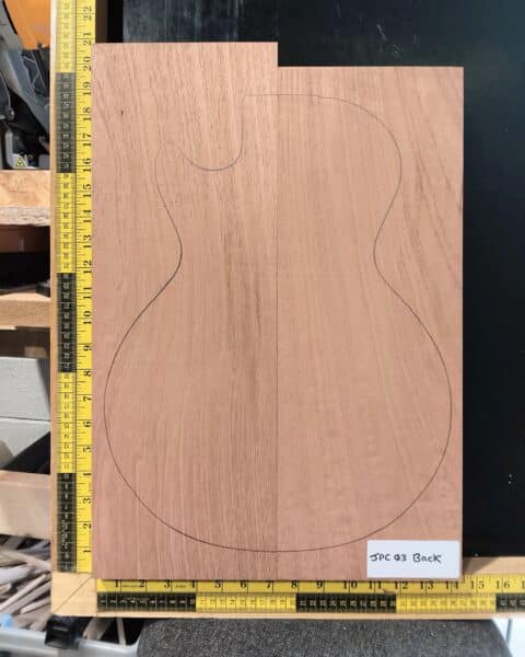 Japanese Cedar Two Piece Body Blank