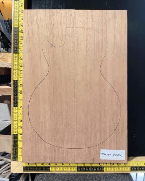 Japanese Cedar Two Piece Body Blank