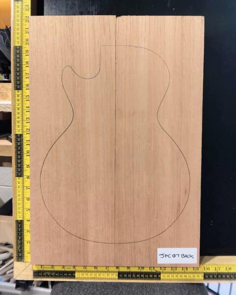 Japanese Cedar Two Piece Body Blank
