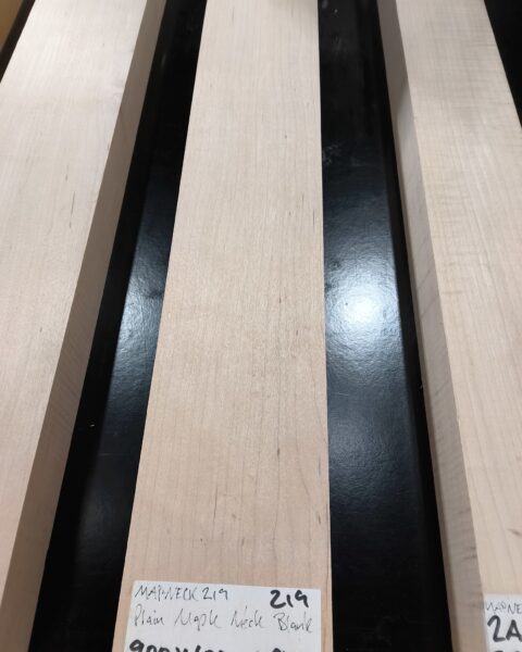 Plain Maple Guitar Neck Blank