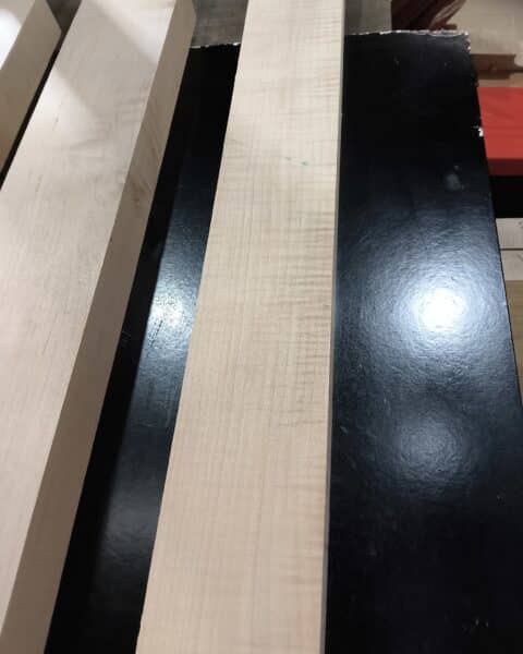 Flame Maple Rift Sawn Guitar Neck Blank