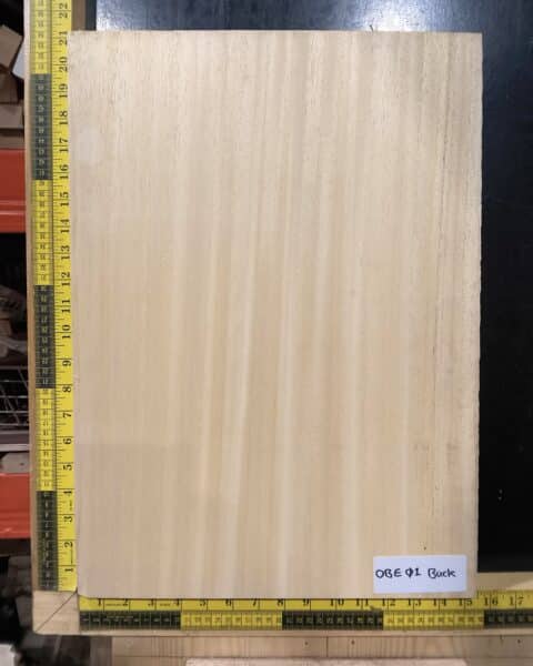 Obeche Body Blank