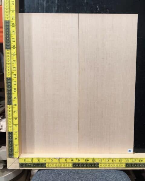 Alaskan Sitka Spruce AAA Bookmatched Acoustic Soundboard