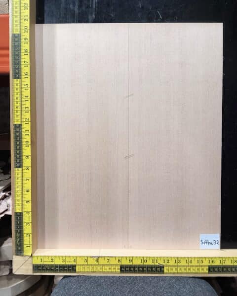 Alaskan Sitka Spruce AAA Bookmatched Acoustic Soundboard