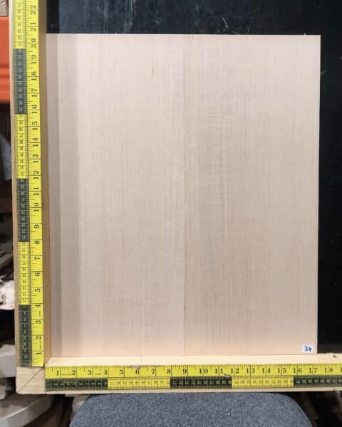 Alaskan Sitka Spruce AAA Bookmatched Acoustic Soundboard