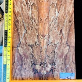 Stabilised Spalted Beech Bookmatched Top Set