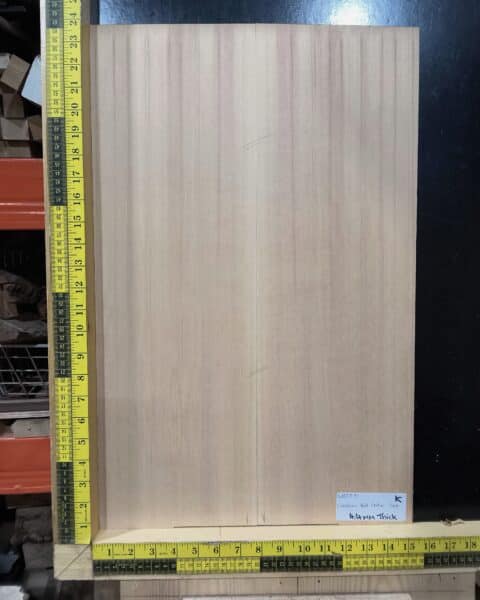 Western Red Cedar Old Growth Acoustic Soundboard