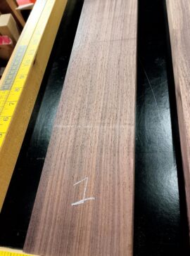 Indian Rosewood Quarter Sawn Neck Blank