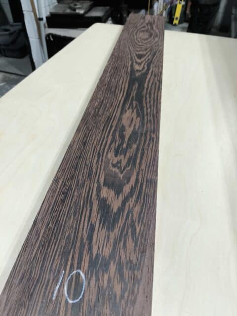 Wenge Flat Sawn Neck Blank