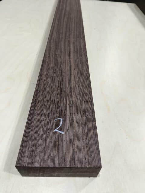Wenge Quarter Sawn Neck Blank