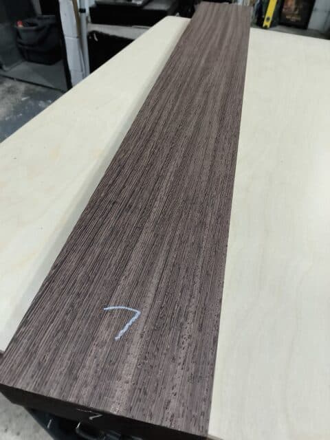 Wenge Rift Sawn Neck Blank
