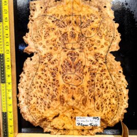 Australian Yellow Box Burl Bookmatched Guitar Top Set