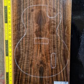 Figured Walnut Bookmatched Guitar Top Set