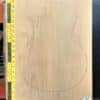 American Red Alder Body Blank