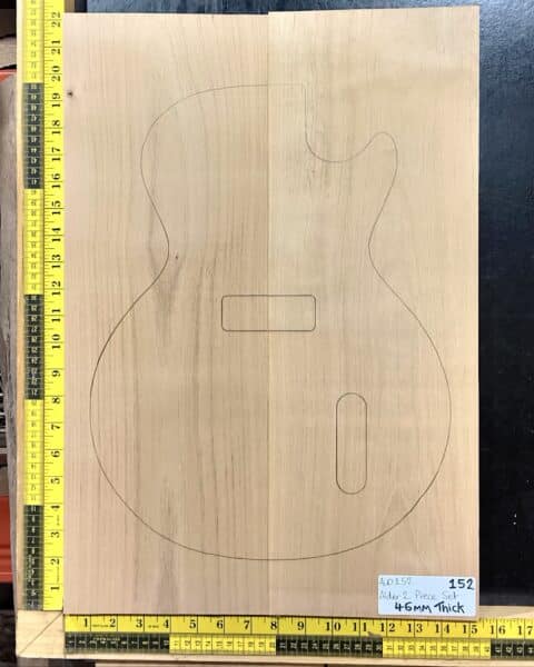 American Red Alder Body Blank