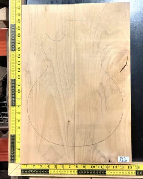 American Red Alder Body Blank