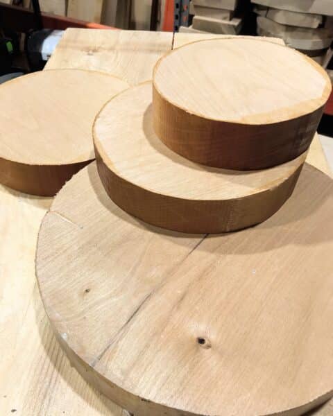 American Red Alder Bowl Turning Blank