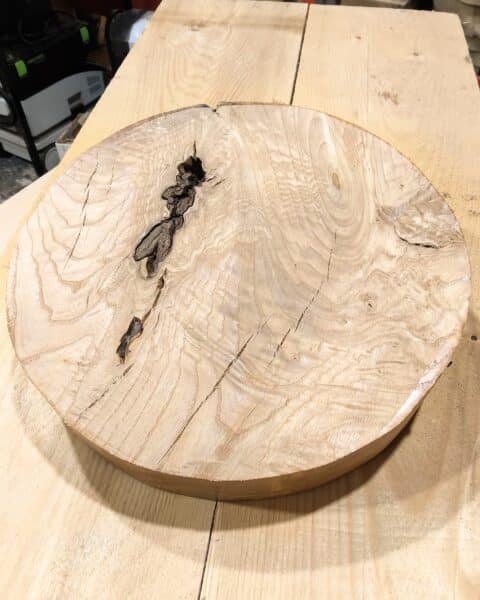 Ash Bowl Turning Blank