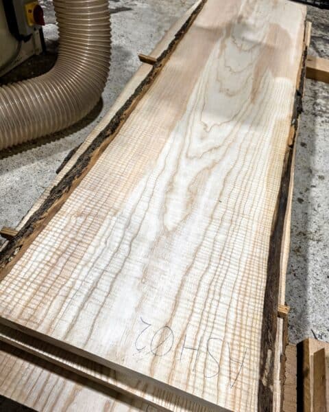 English Ripple Ash Slab