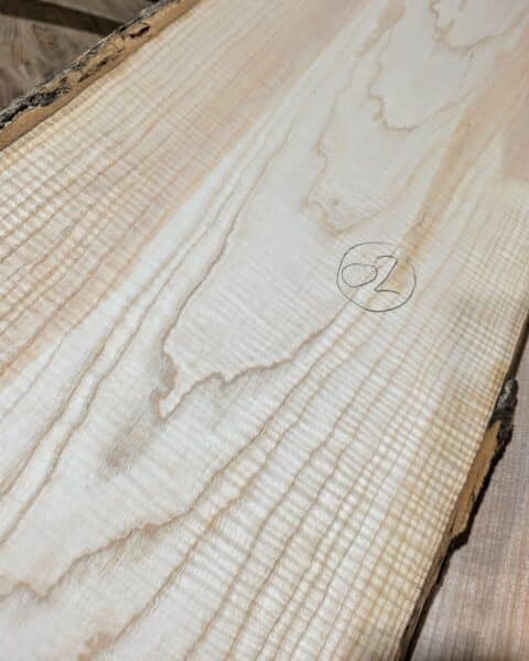 English Ripple Ash Slab
