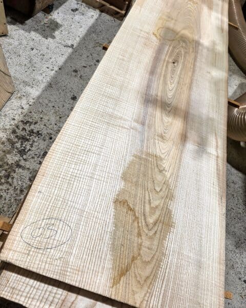 English Ripple Ash Slab