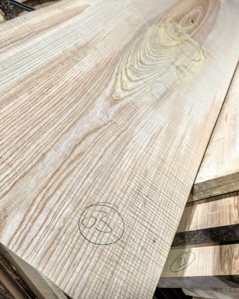 English Ripple Ash Slab