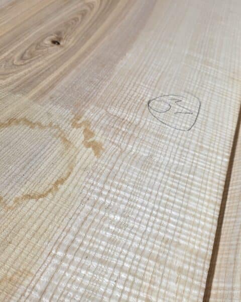 English Ripple Ash Slab