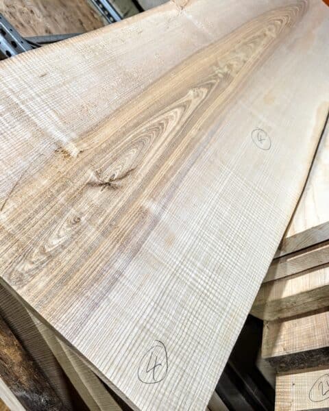 English Ripple Ash Slab