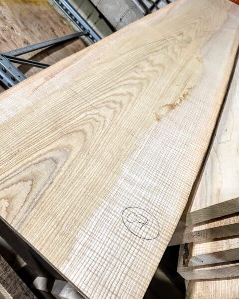 English Ripple Ash Slab