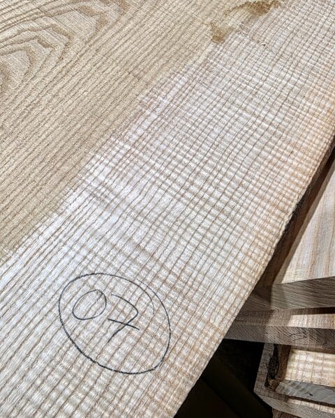 English Ripple Ash Slab