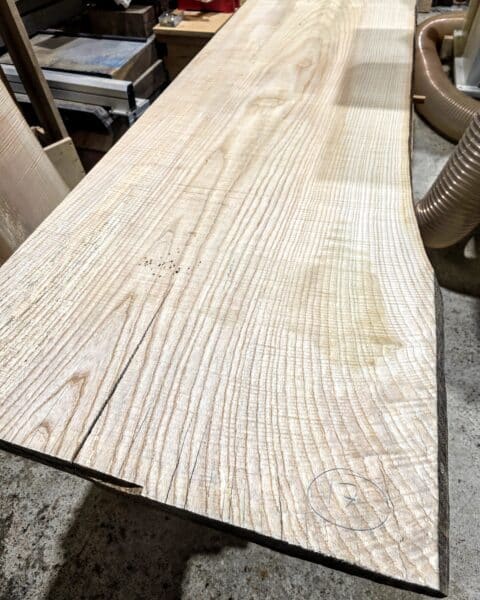 English Ripple Ash Slab