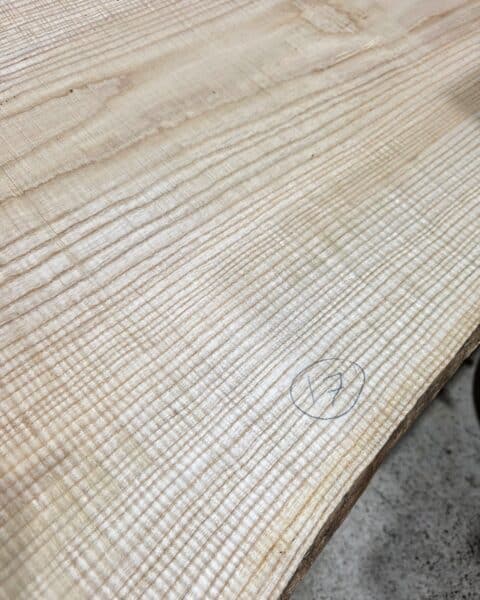 English Ripple Ash Slab