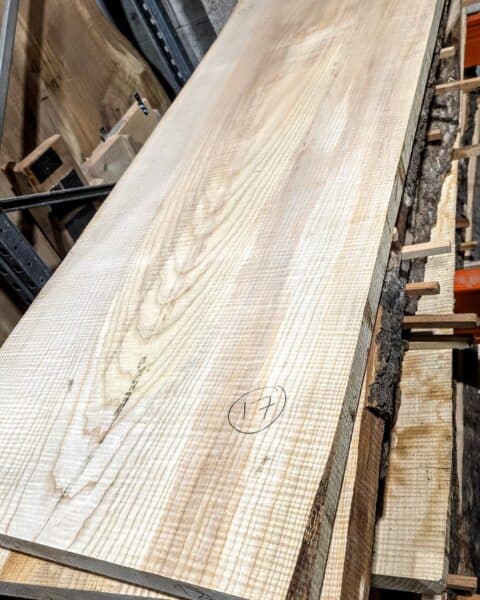 English Ripple Ash Slab