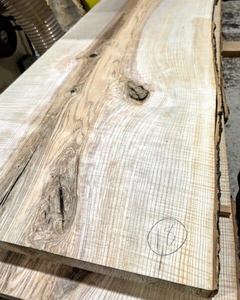 English Ripple Ash Slab