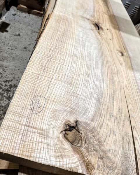 English Ripple Ash Slab