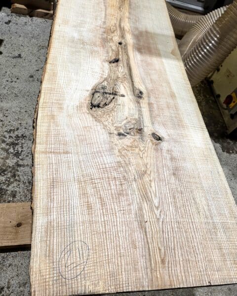 English Ripple Ash Slab